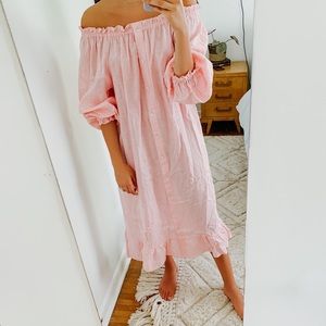 Sleeper Loungewear Linen Dress
